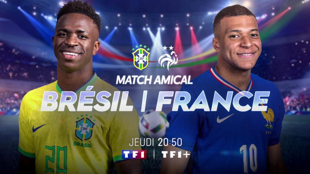 Où regarder Brésil – France en streaming ? (Football – 26 mars 2026)
