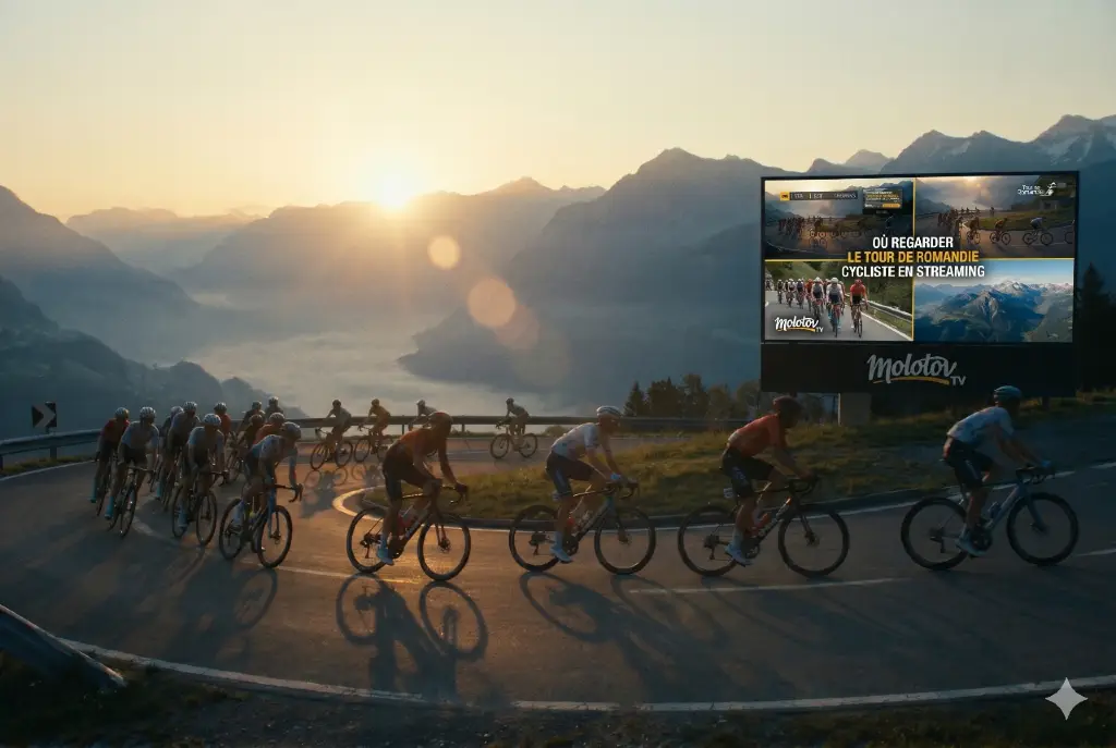 Où regarder le Tour de Romandie (cyclisme) en streaming ?