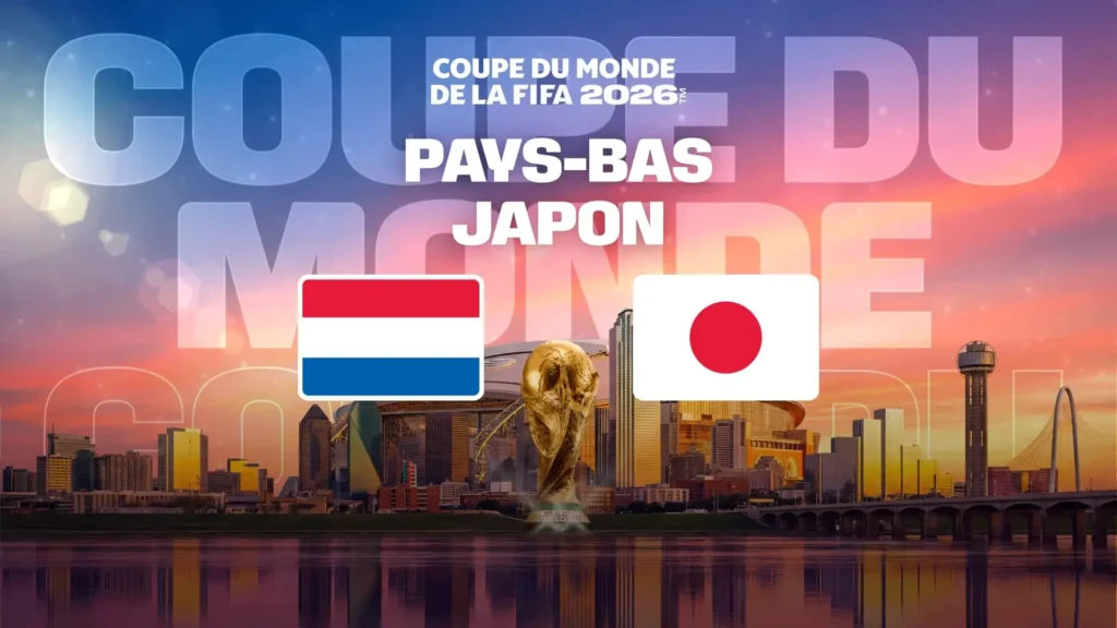 Où regarder le replay de Pays-Bas – Japon ? 1re journée du Groupe F du dimanche 14 juin