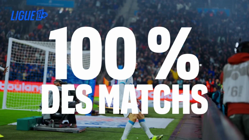 100% des matchs de Ligue 1 sur Molotov