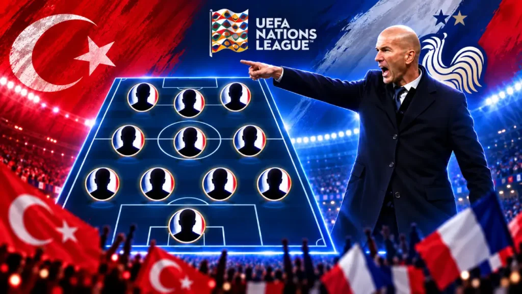 Compo Turquie – France : compose ton 11 de départ des Bleus de Zidane