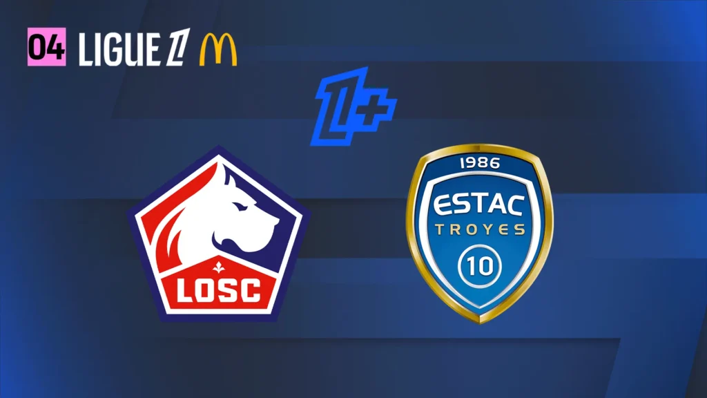 Où regarder le replay de LOSC – Troyes (Ligue 1) ? Rediffusion en streaming