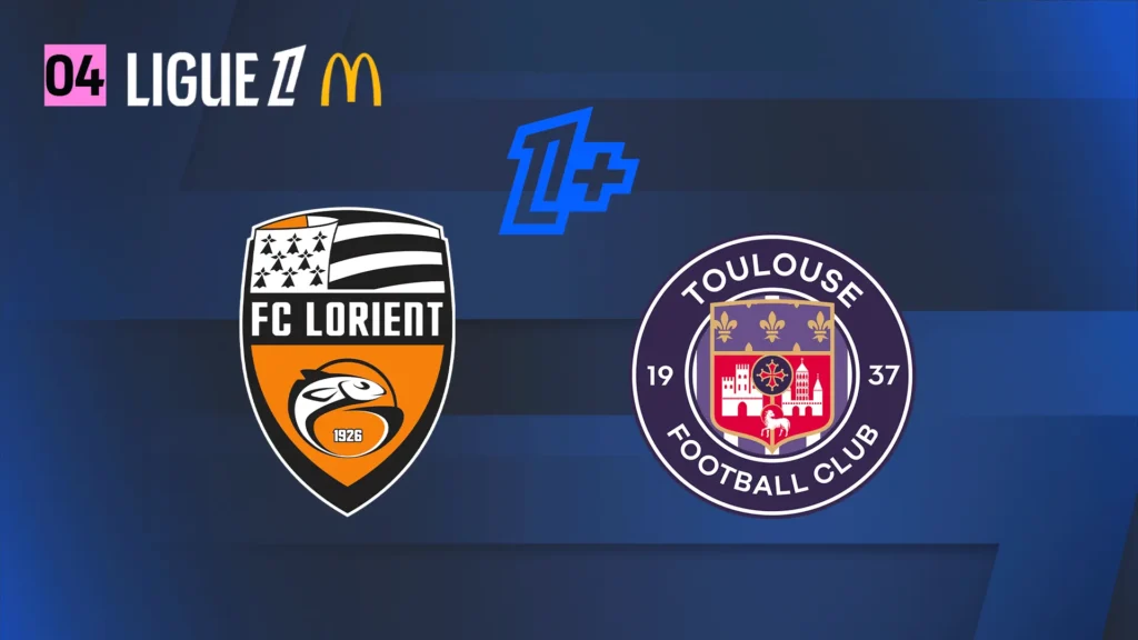 Où regarder le replay FC Lorient – Toulouse FC (Ligue 1) ? Rediffusion en streaming