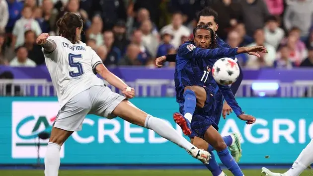 Micheal Olise But France Italie
