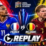 Où regarder le replay de France – Belgique ? Rediffusion en streaming