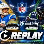 Où regarder le replay de Chargers – Seahawks (NFL) ? Rediffusion en streaming