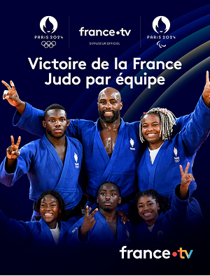 JO Paris 2024 –  Victoire de la France en équipe au Judo